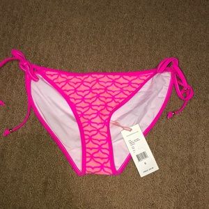 pink/peach vineyard vines bikini bottom
